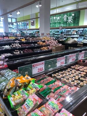 中国四国地方にあるスーパーのハローズの豆腐