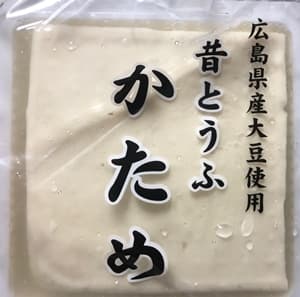昔とうふ かため 中宏屋豆腐店