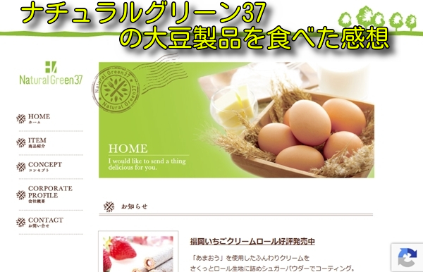 ナチュラルグリーン37の大豆製品を食べた感想