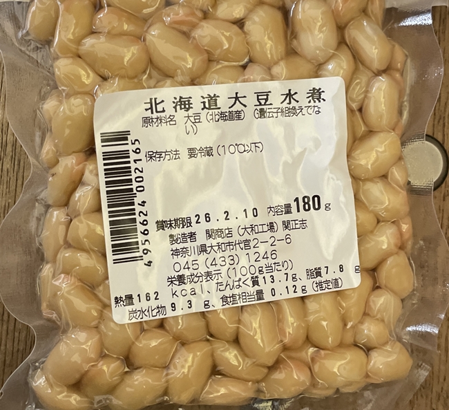 北海道大豆水煮 関商店