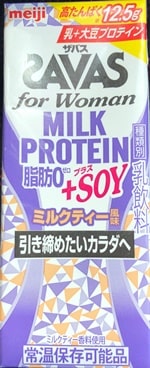 ミルクプロテイン+SOYミルクティー風味 明治